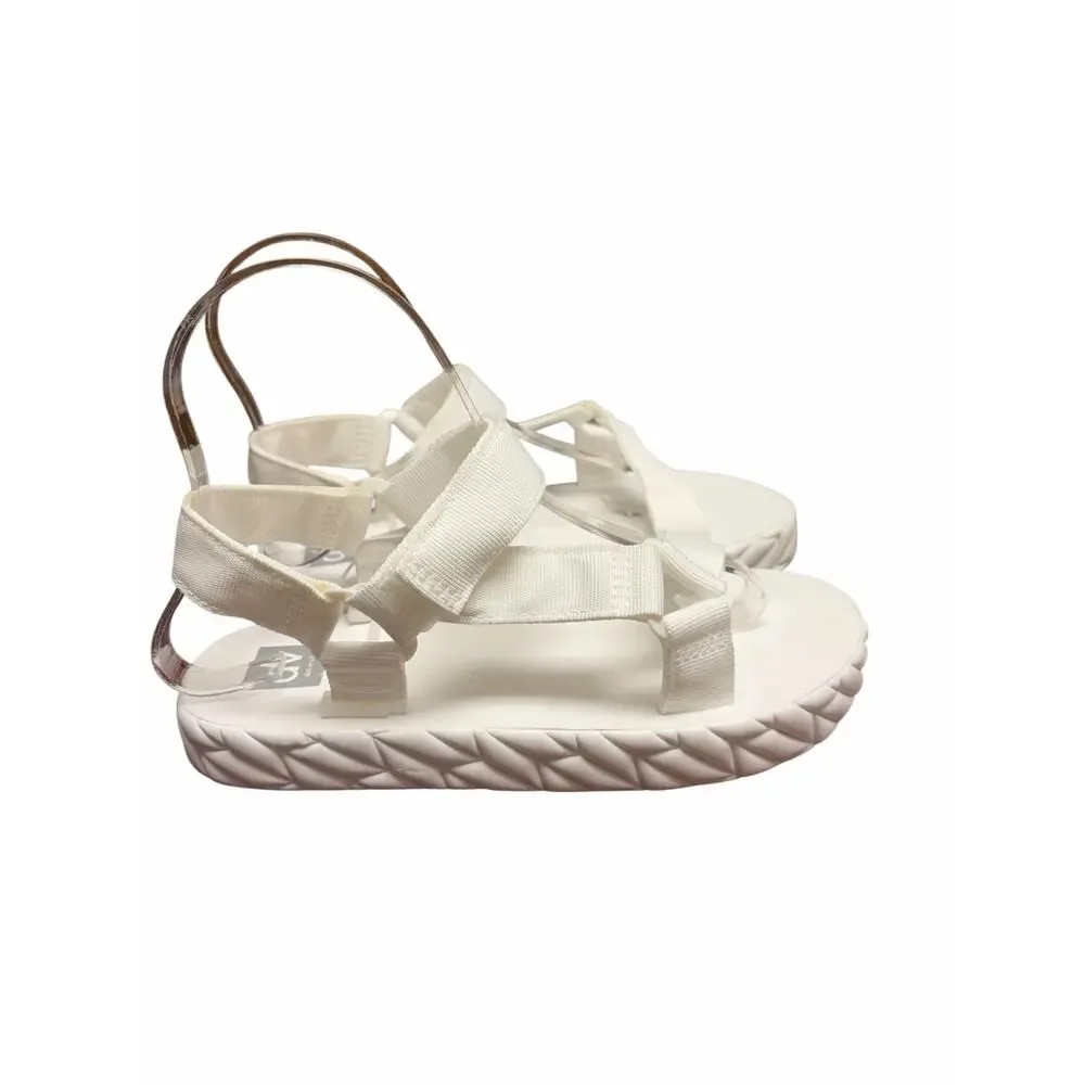 Dolce Vita Girls Zaidey Sneakers White Size 4 Lace Up Casual Shoes